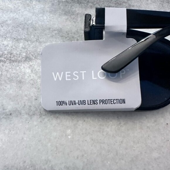 West Loop Black Sunglasses Classic Design - Picture 3 of 5